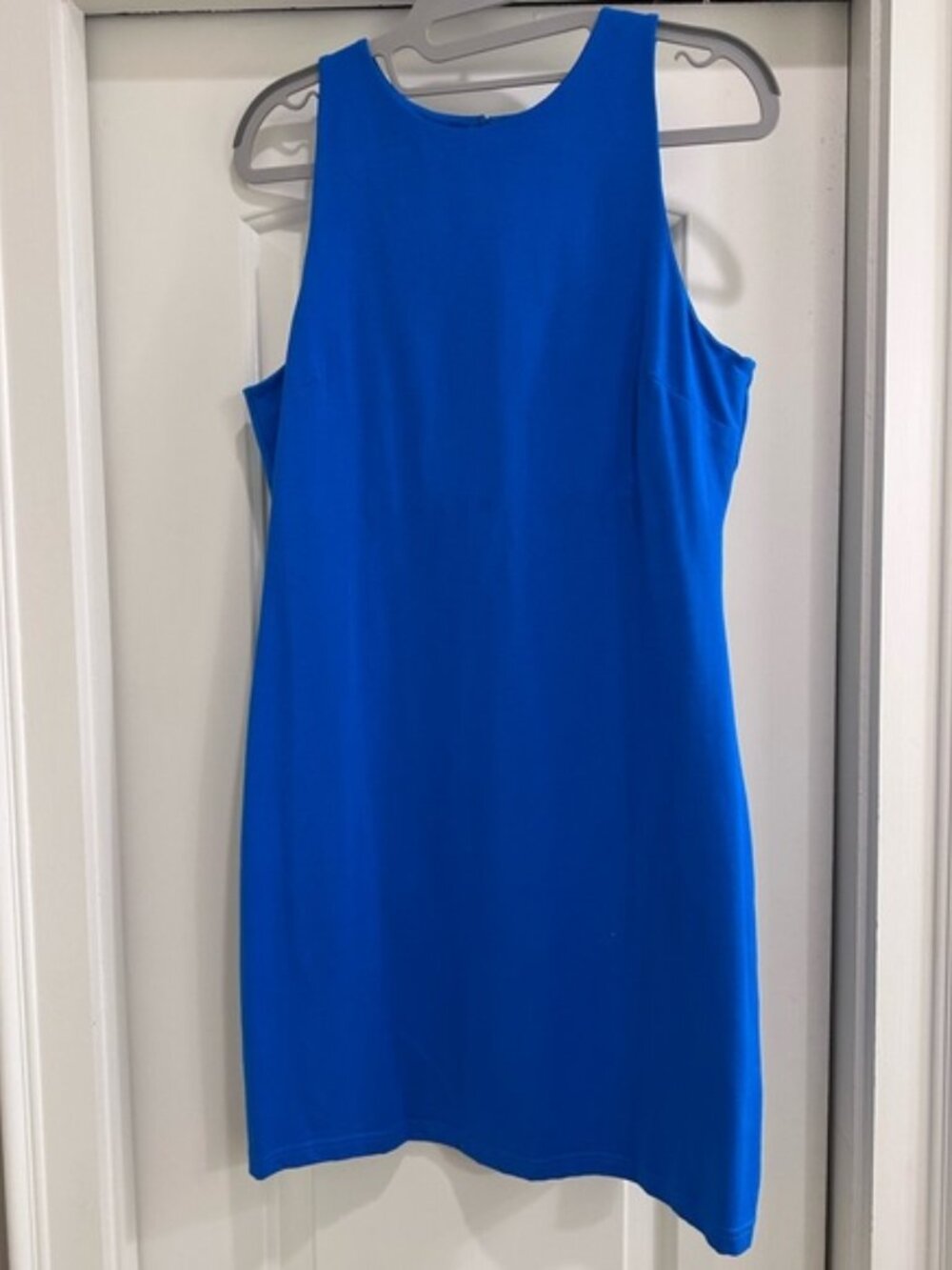 She + Sky Vibrant Blue Mini Dress